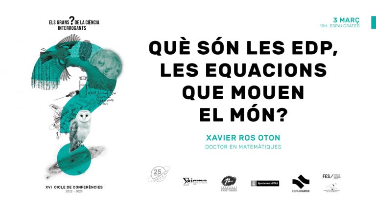 Xerrada “Què són les EDP, les equacions que mouen el món?”