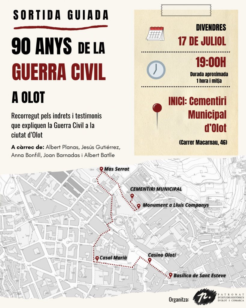 90 ANYS DE LA GUERRA CIVIL A OLOT